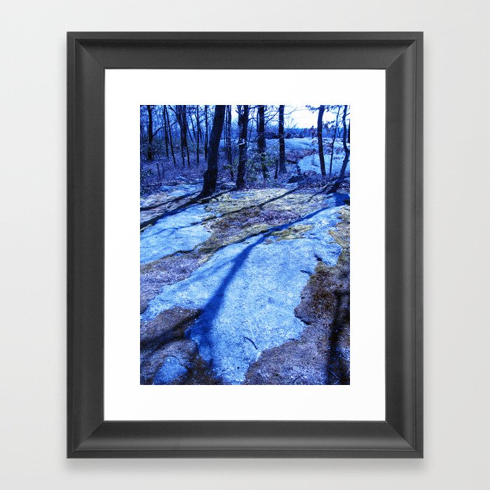 the right path Framed Art Print