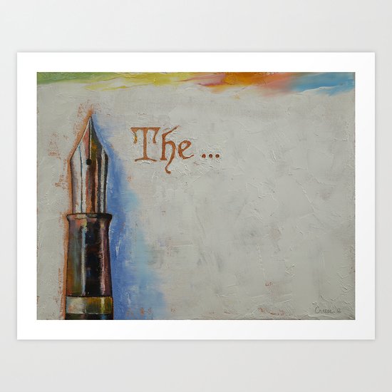 The Beginning Art Print