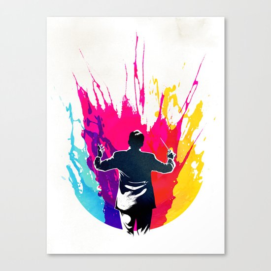 Symphony Canvas Print