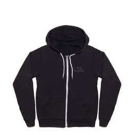 Doll Hospital logo Full Zip Hoodie