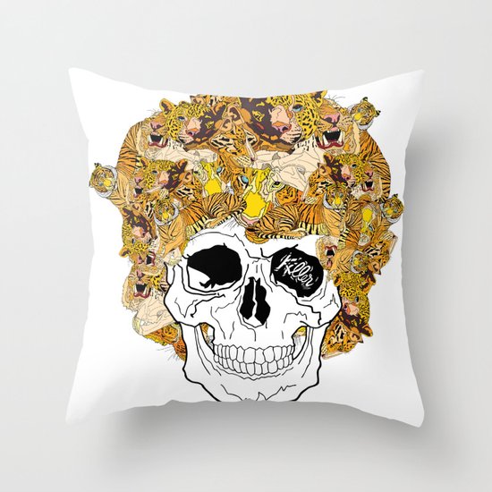 Afro Throw Pillow