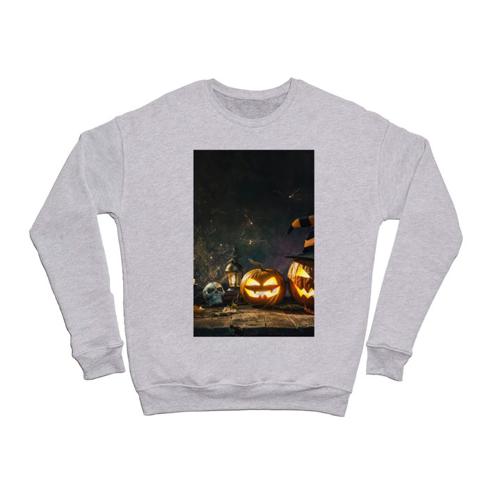 Halloween Pumpkins Crewneck Sweatshirt