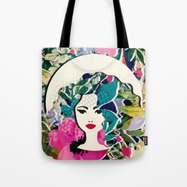 The Lady Flowers 15 Tote Bag
