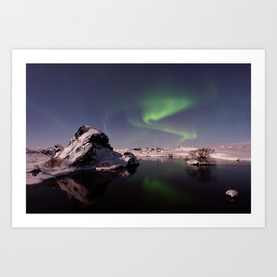 Northern Lights XVV Art Print