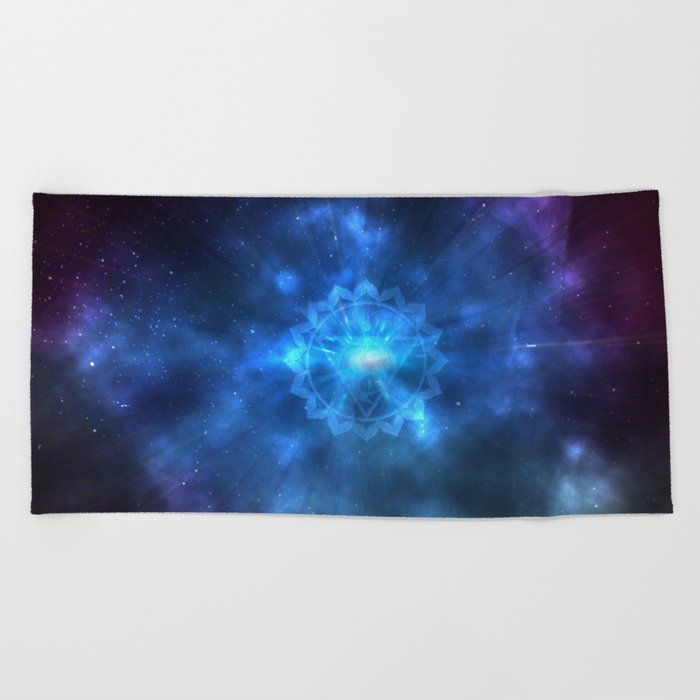 Space Chakra Beach Towel