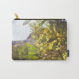 Golden Wattle Catches The Light Carry-All Pouch