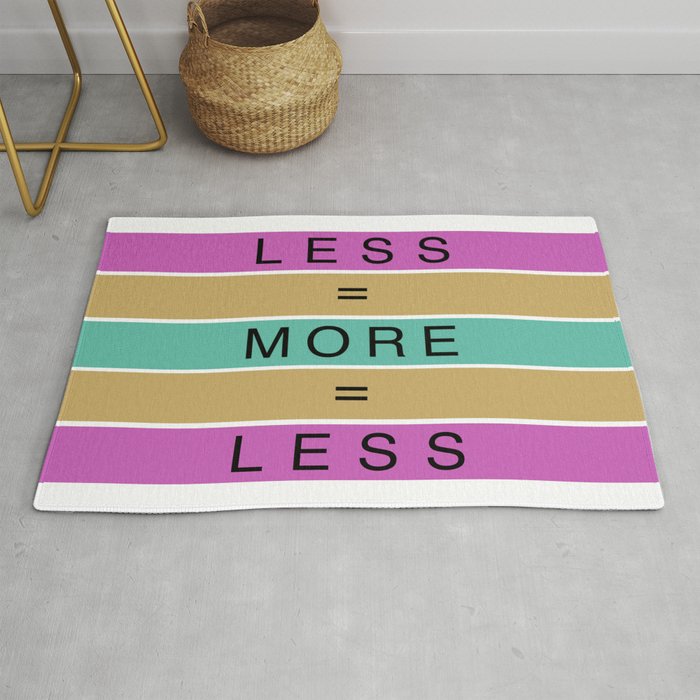 Less Is More (ID546) Rug