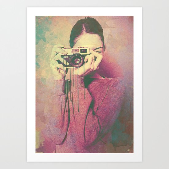 P Women Art Print