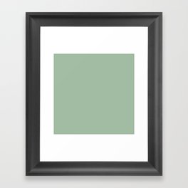 Wacky Green Framed Art Print