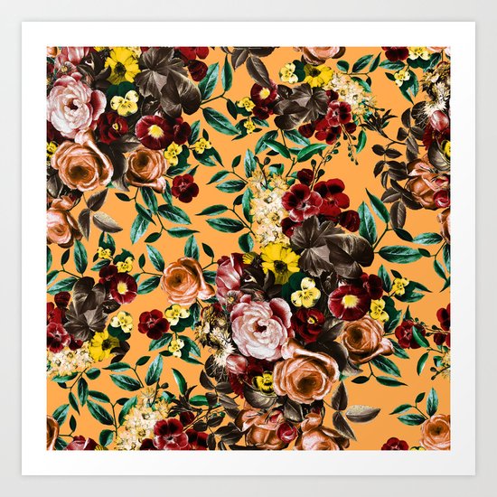 floral ambiance Art Print