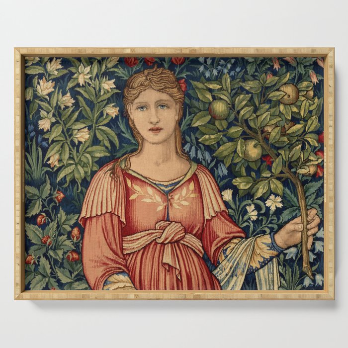 Pomona, 1906 by William Morris Serving Tray