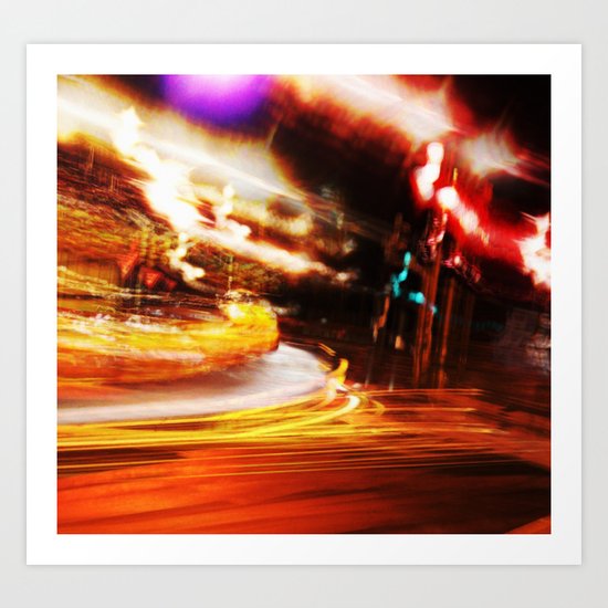Night Cruise Art Print
