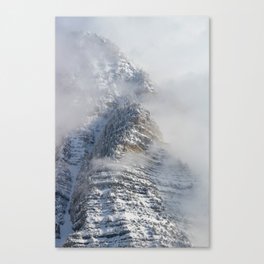 Mountain in the Clouds Canvas Print