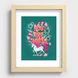 You are Magic Recessed Framed Print