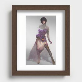 Pansy Recessed Framed Print