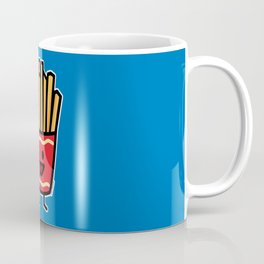 Happy French Fries potato frites fried junk food Coffee Mug