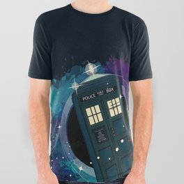 The Tardis All Over Graphic Tee