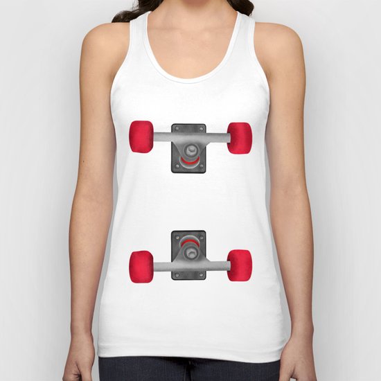 Skateboard Trucks Unisex Tank Top
