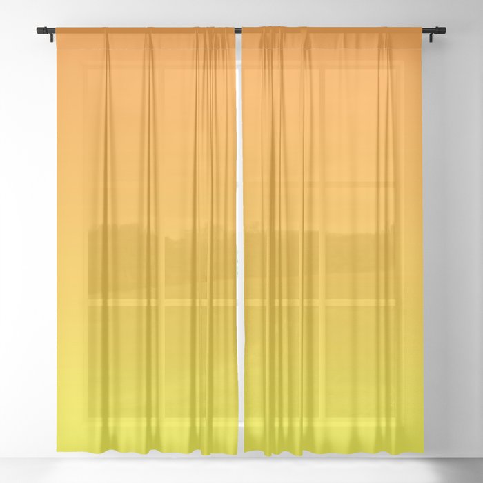 Sunrise Modern Collection Sheer Curtain