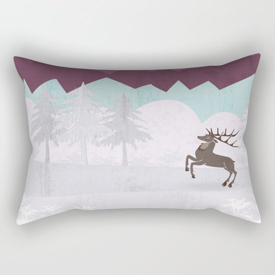 February Rectangular Pillow