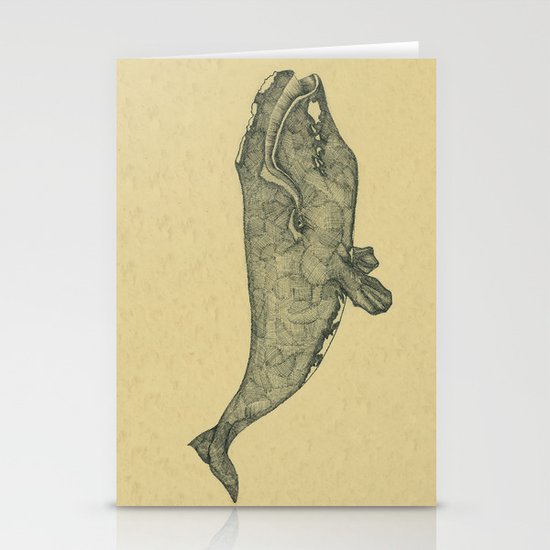 Northern Right Whale Stationery Cards