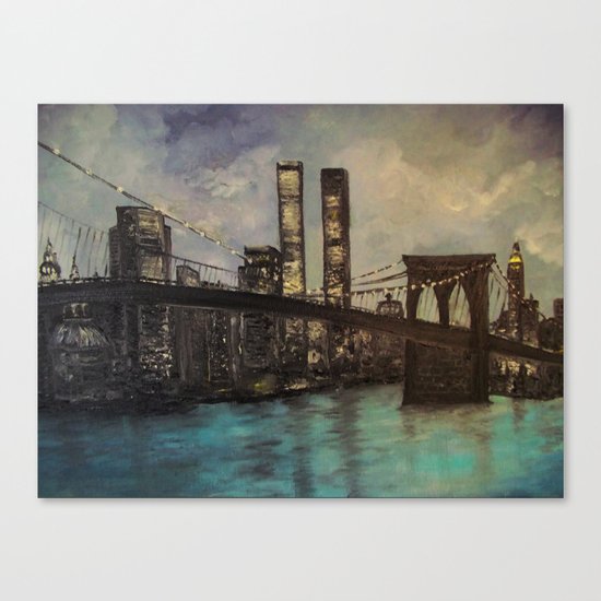 The Twin Towers, New York, NY Canvas Print