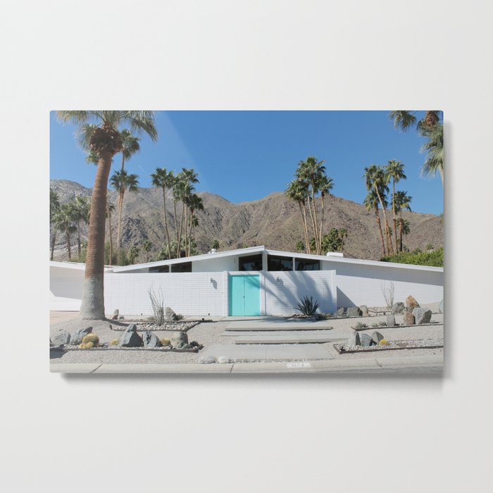 Palm Springs Paradise Metal Print
