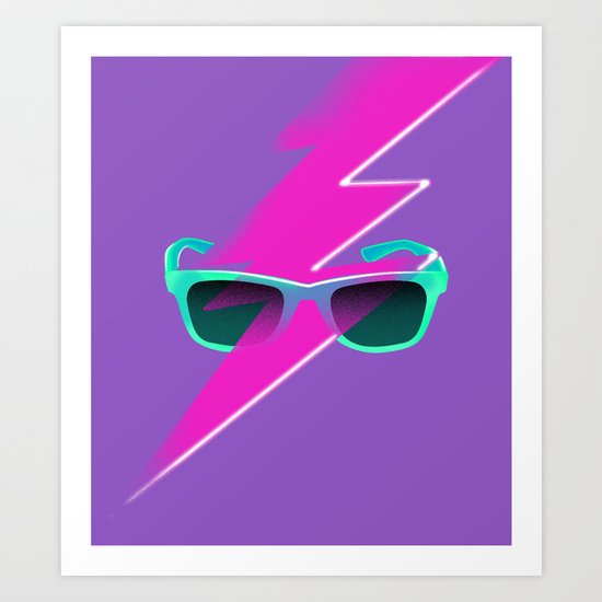 Great 80's II. Art Print