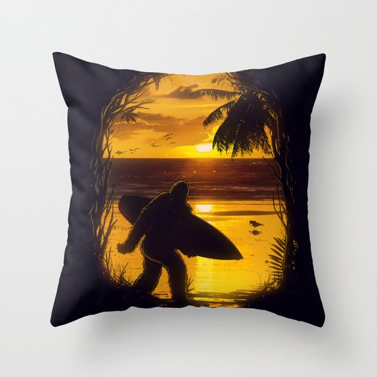 Secret Spot Throw Pillow