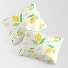 Lemon Splash Pillow Sham