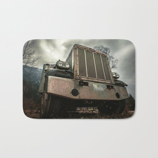 Rusty Warrior Bath Mat