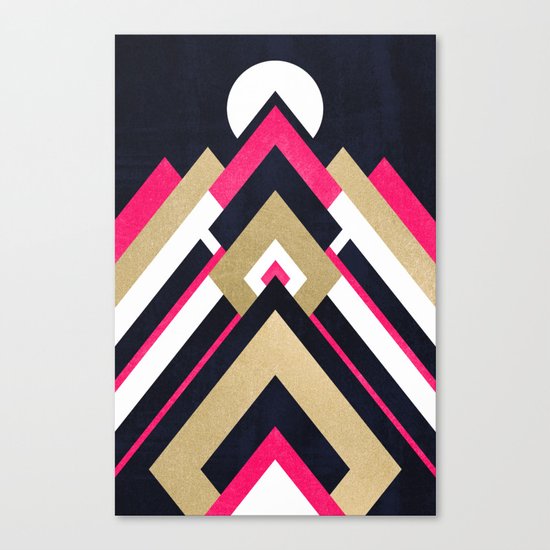 Evening Moon Canvas Print