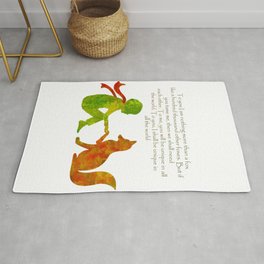 Little Prince Quote Rug