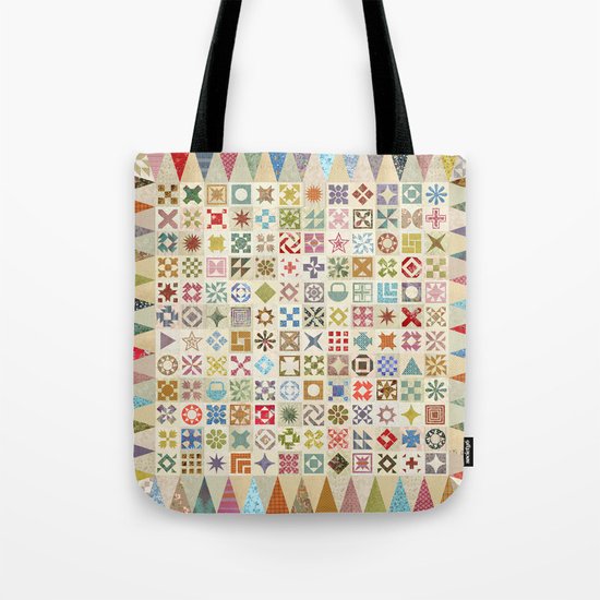 Jane's Addiction to Quilting Tote Bag