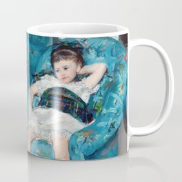 Mary Cassatt - Little Girl in a Blue Armchair Coffee Mug