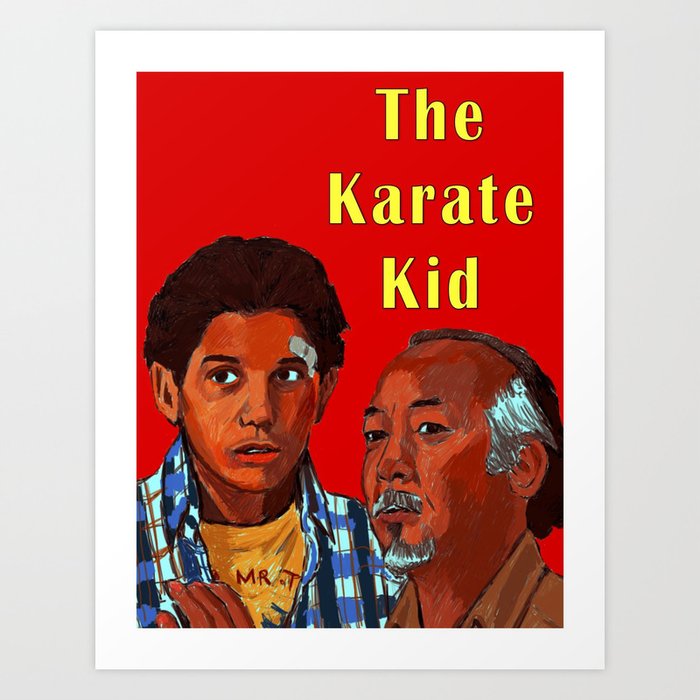 The Karate Kid Art Print By Adrockhoward