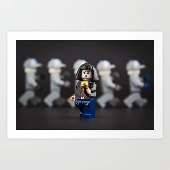 Lego Performer Art Print