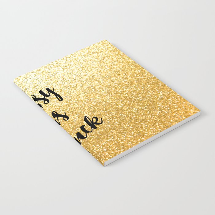 Gold Classy as fuck Notebook