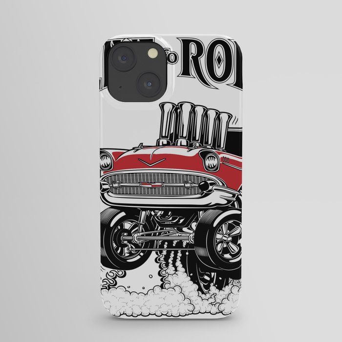 1957 CHEVY CLASSIC HOT ROD iPhone Case