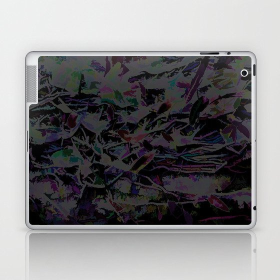 Flora Celeste Magnetite Leaves Laptop & iPad Skin