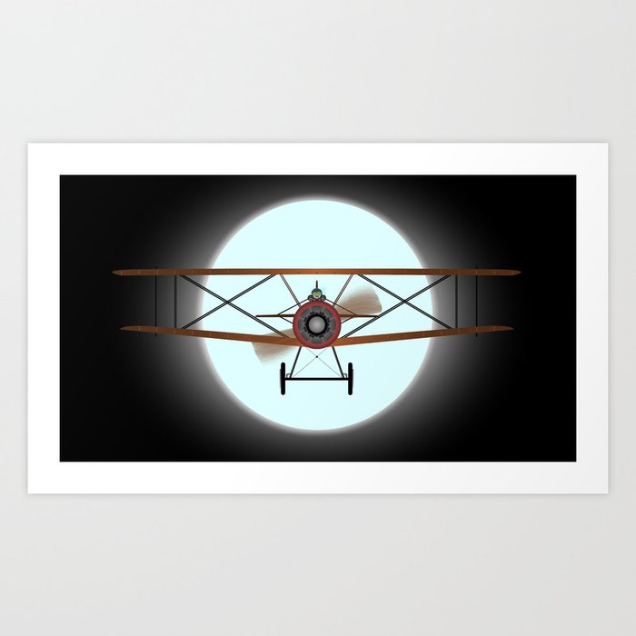 Flying by Night Art Print