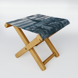 New York City Manhattan and Central Park double exposure Folding Stool