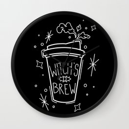 Witch’s Brew Coffee Wall Clock