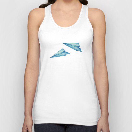 High Flyer | Origami | Simplified Unisex Tank Top