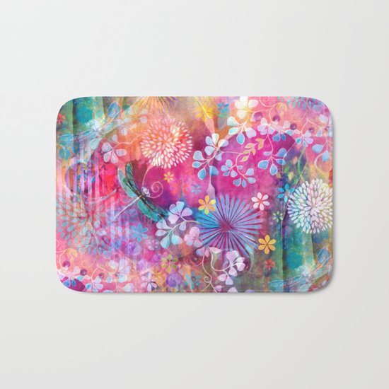 Hidden Heart Bath Mat