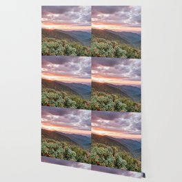 Blue Ridge Mountains - Berry Sunset Wallpaper