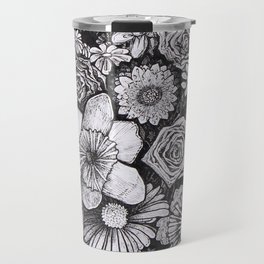 Flower Heart Travel Mug