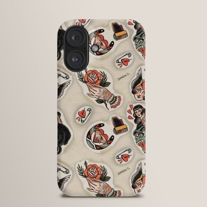 American Traditional Printed iPhone Cases: 15, 14, Pro Max