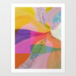 "Whimsy" Abstract Art Print