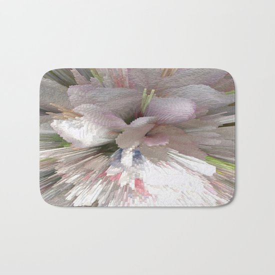 Abstract apple tree Bath Mat